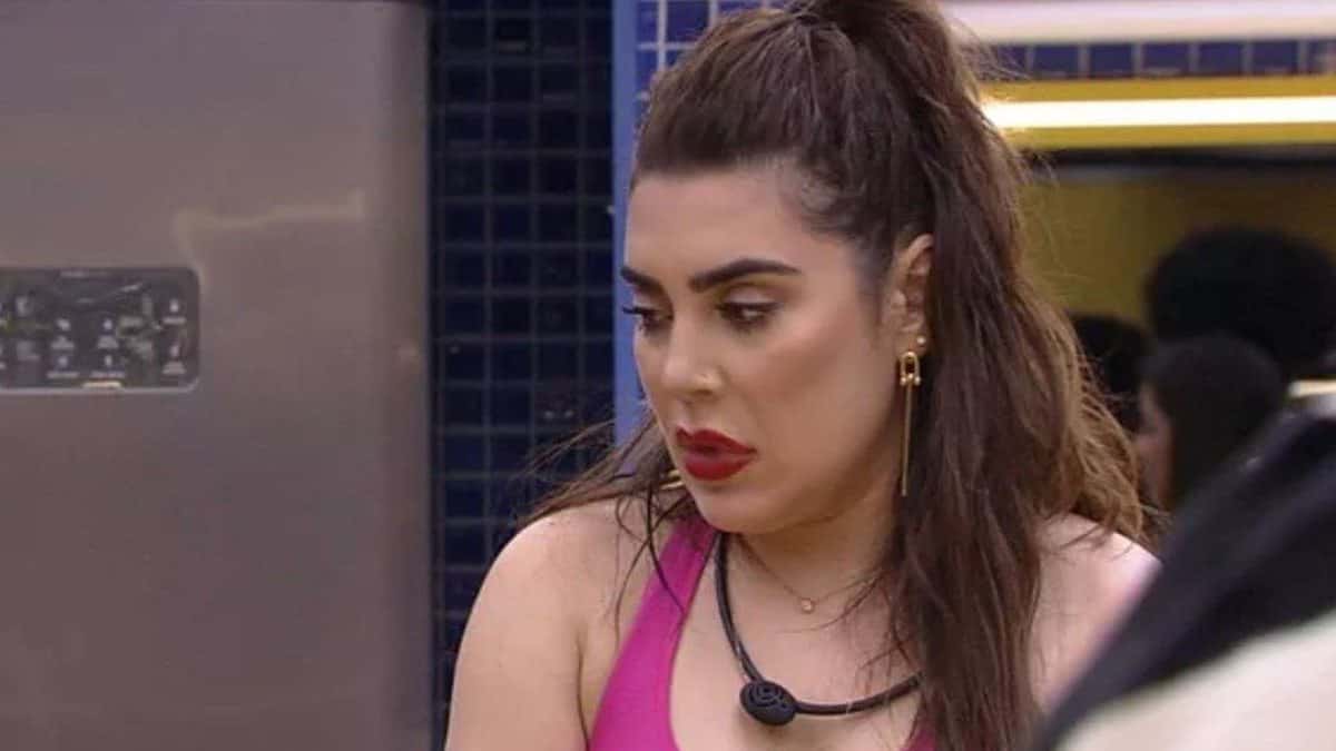 Naiara pode enfrentar o seu segundo paredão no BBB22 (Foto: Reprodução / Globoplay)
