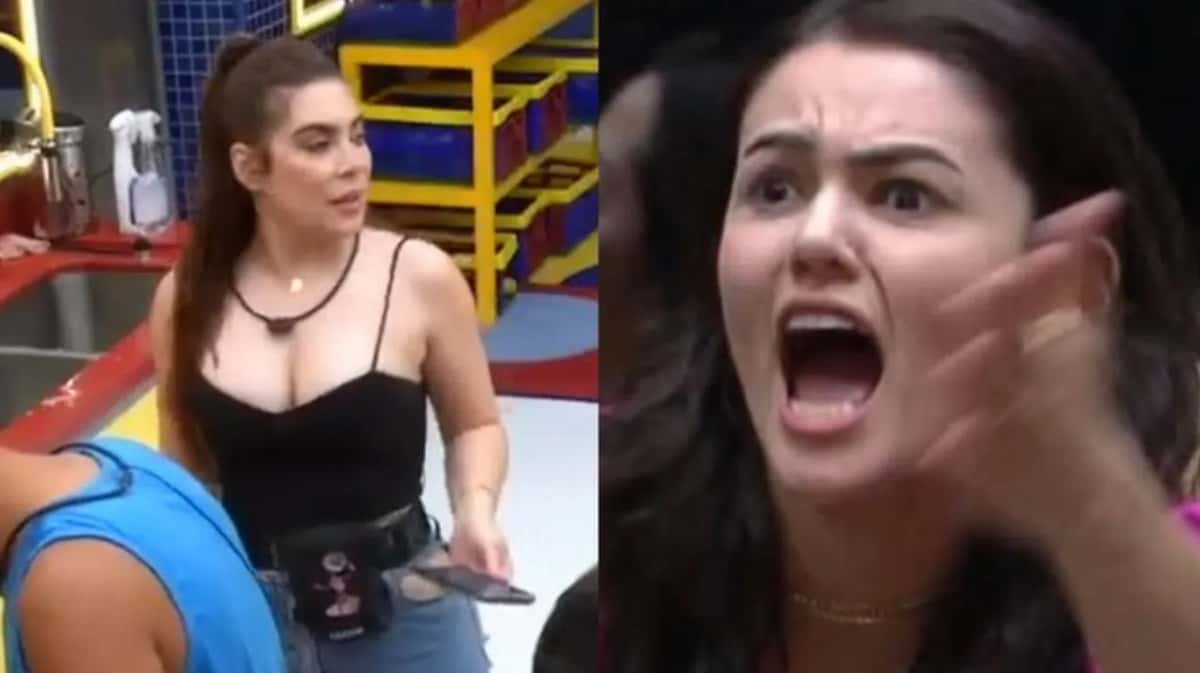 Naiara fala mal de Eslovênia no BBB22 (Foto: Reprodução / Internet)