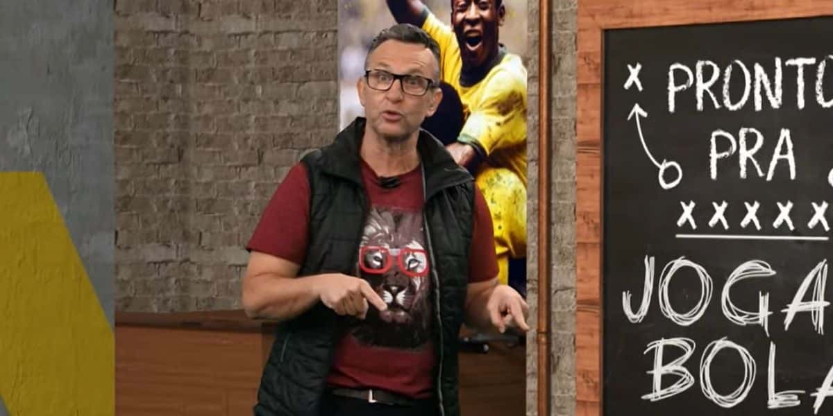 Neto em "Os Donos da Bola" (Foto: Reprodução/Band)