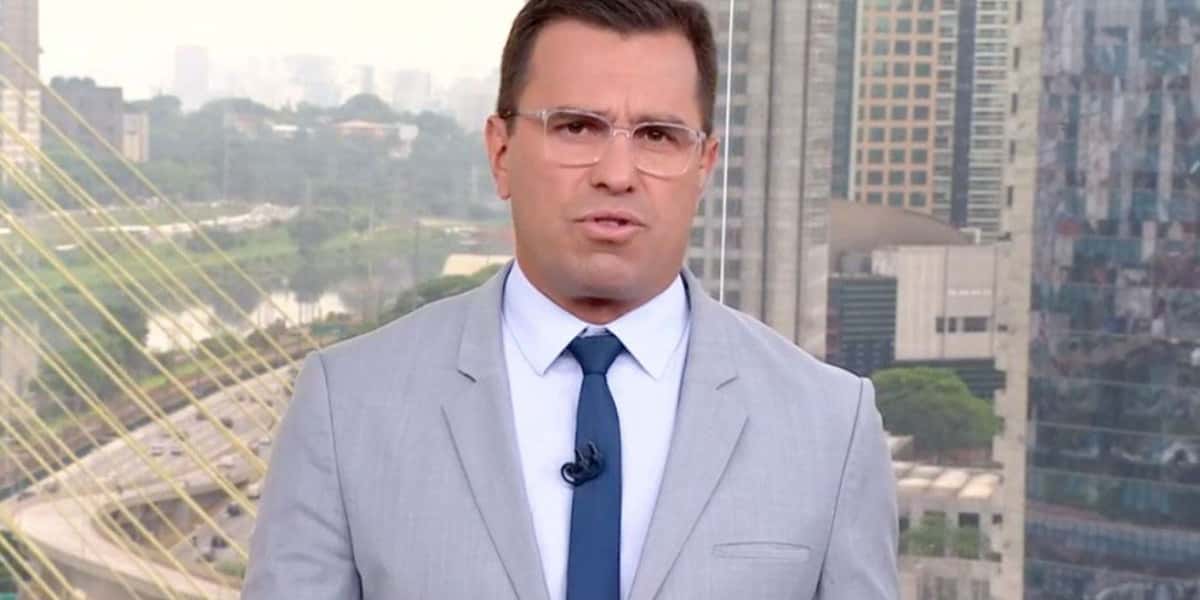 Rodrigo Bocardi no "Bom Dia São Paulo" (Foto: Reprodução/Globo)