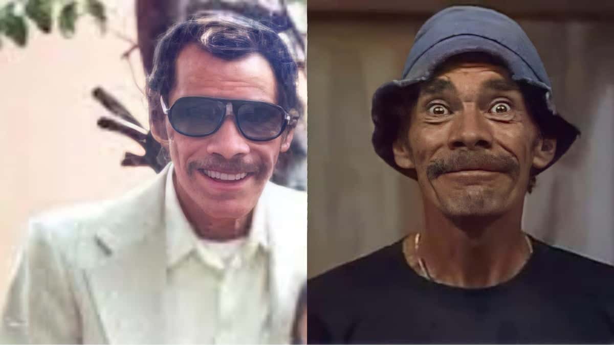 Ramón Valdés, o Seu Madruga do "Chaves" (Montagem/ Reprodução)