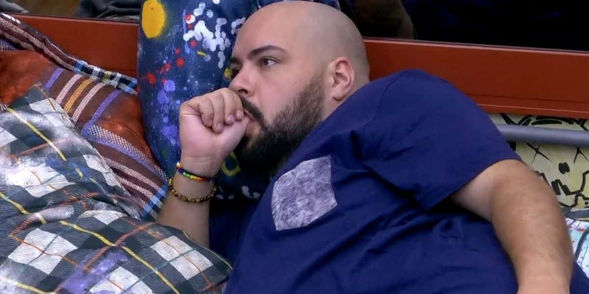 Tiago Abravanel no BBB22 (Foto: Reprodução/Globo)