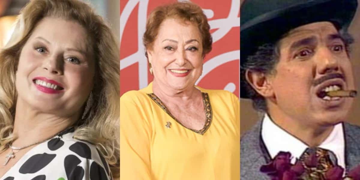 Vera Fischer, Suely Franco e Rubén Aguirre (Foto: Divulgação/TV Globo/Televisa)