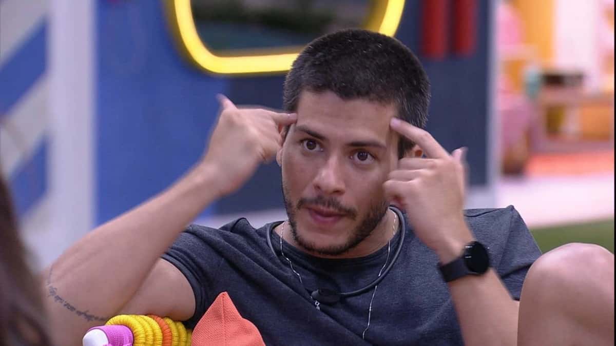Arthur Aguiar tem fala racista repercutida (Reprodução Globo)