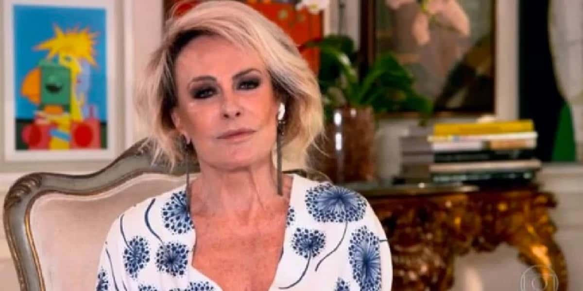 Ana Maria sob comando do programa 'Mais Você' na Globo (Foto: Divulgação)