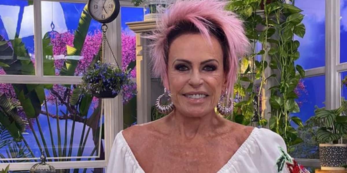 Ana Maria Braga voltou com visual novo de suas férias no Mais Você (Foto: Reprodução)