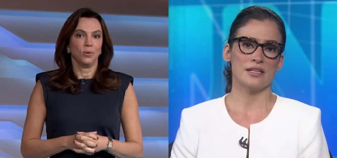 Ana Paula Araújo e Renata Vasconcellos - Foto: Montagem/TV Foco