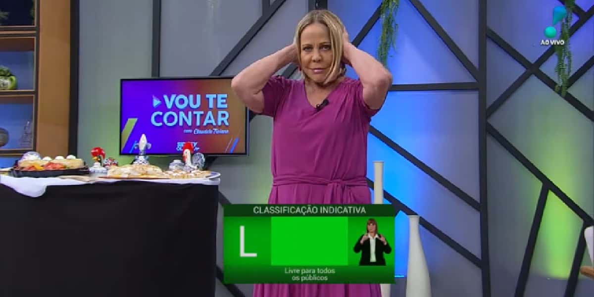 Claudete Troiano sob comando do 'Vou Te Contar' na Rede TV (Foto: Divulgação)