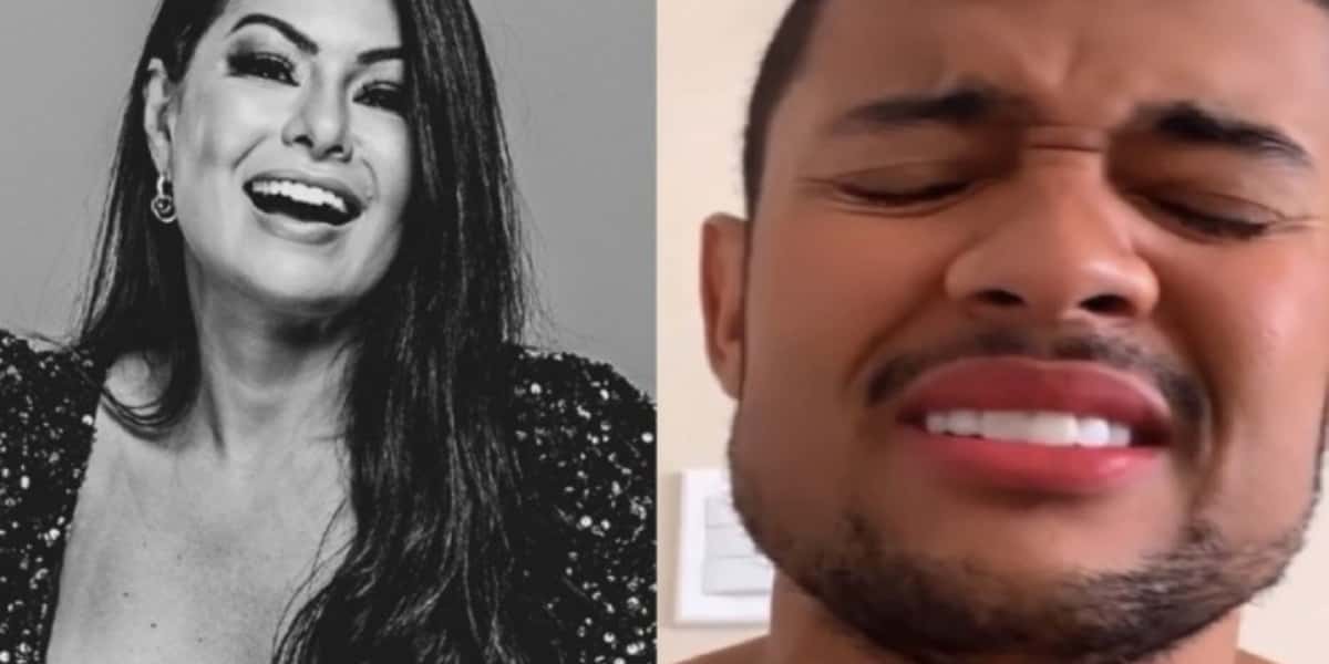 Clevinho pediu explicações sobre a morte da cantora (Imagem: Montagem)