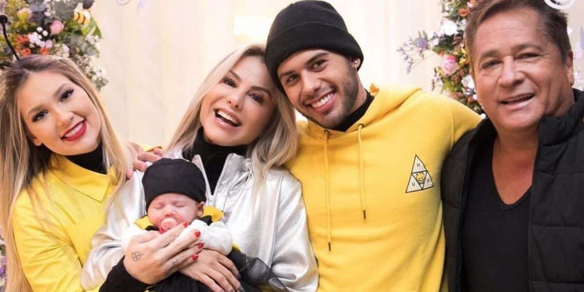 Virgínia Fonseca, Poliana Rocha, Zé Felipe e Leonardo (Reprodução)