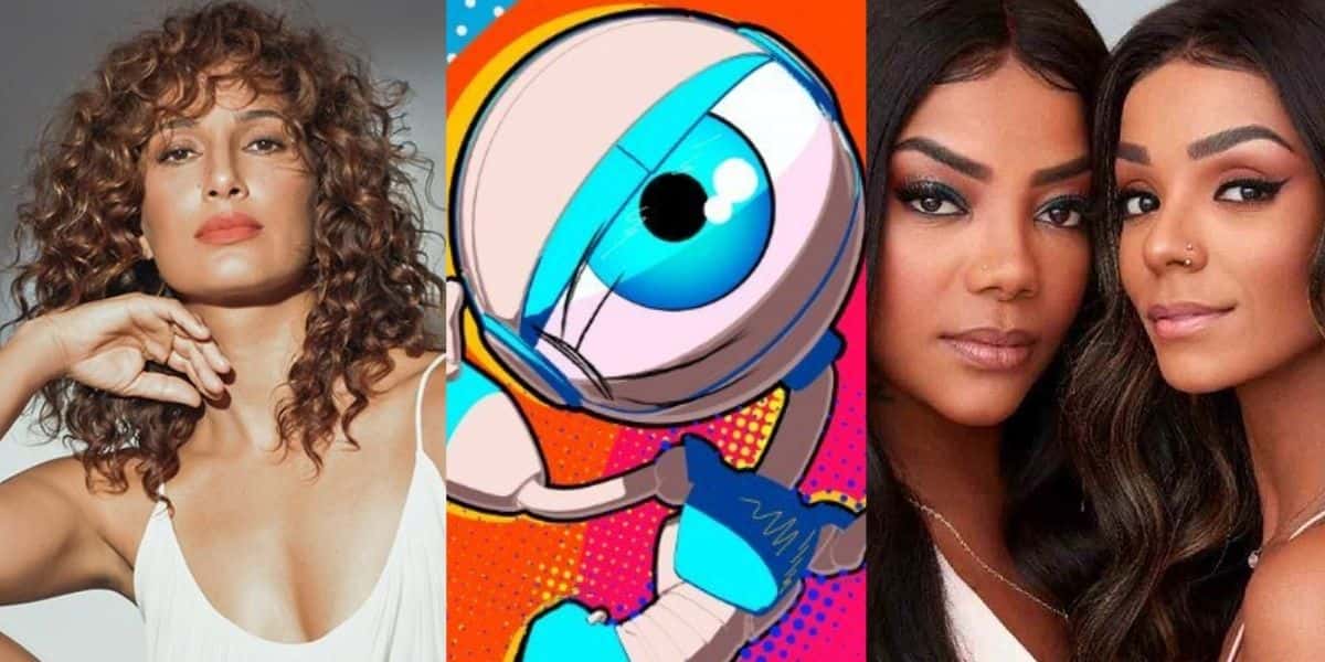 Camila Pitanga, BBB22, Ludmilla e Brunna (Reprodução)