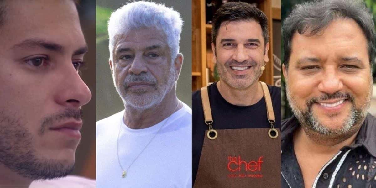 Arthur Aguiar, Lulu Santos, Edu Guedes e Geraldo Luís (Reprodução)