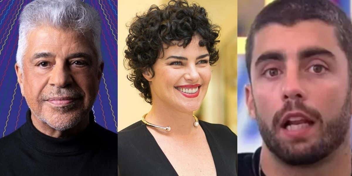 Lulu Santos, Ana Paula Arósio e Pedro Scooby no BBB22 (Reprodução)