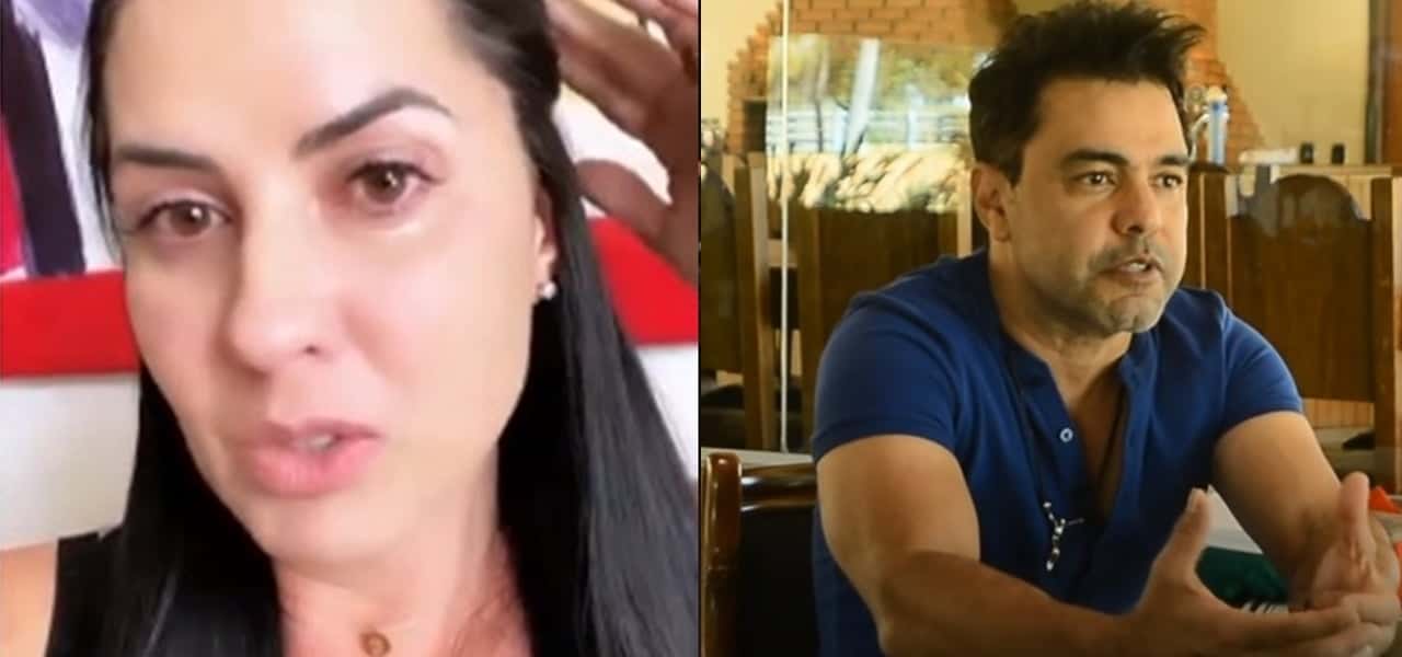 Graciele Lacerda e Zezé Di Camargo- Foto: Montagem/TV Foco