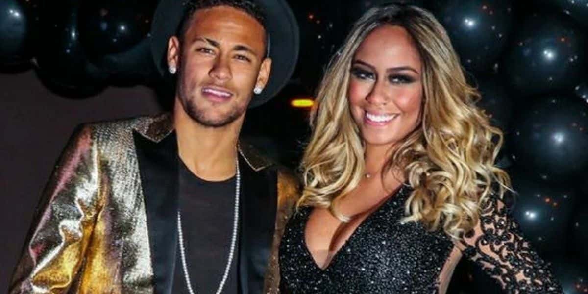 Neymar e sua irmã Rafaella (Arquivo Pessoal)