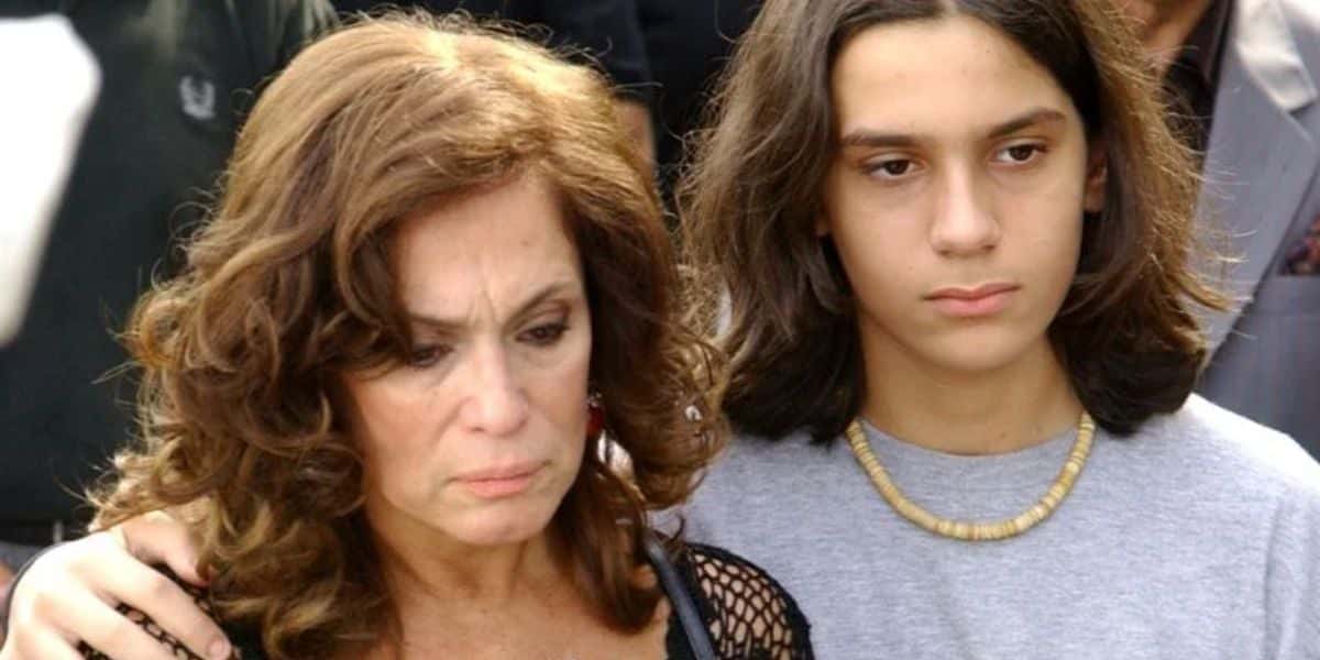 Momento de interpretação de Thadeu e Susana Vieira