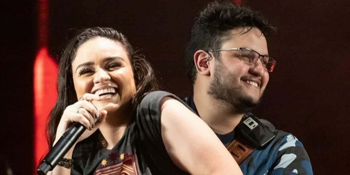 Maurílio formava dupla com Luiza (Foto: Reprodução)