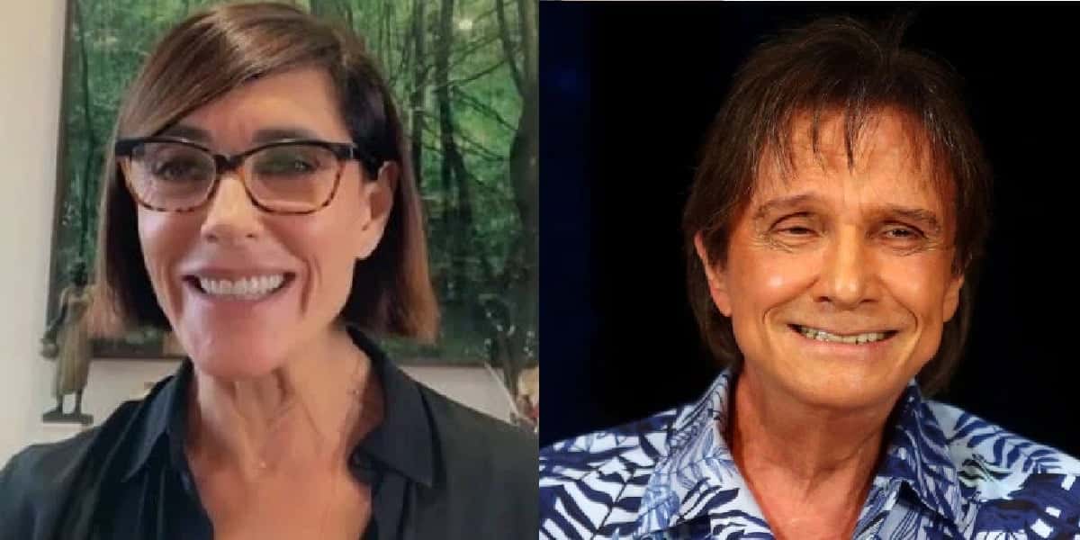 Christiane Torloni e Roberto Carlos (Foto: Divulgação)
