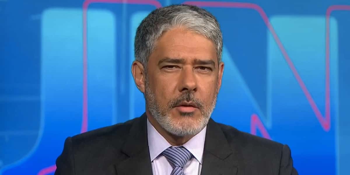 William Bonner no Jornal Nacional (Foto: Reprodução)