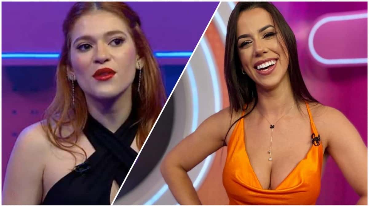 Apresentadora Ana Clara não aguenta fingimento de Larissa durante entrevista e rasga o verbo (Montagem/ Reprodução/ GShow)