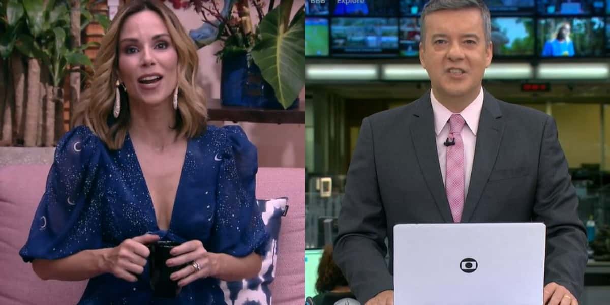 Ana Furtado e Roberto Kovliack no "É de Casa" (Foto: Reprodução/TV Globo)