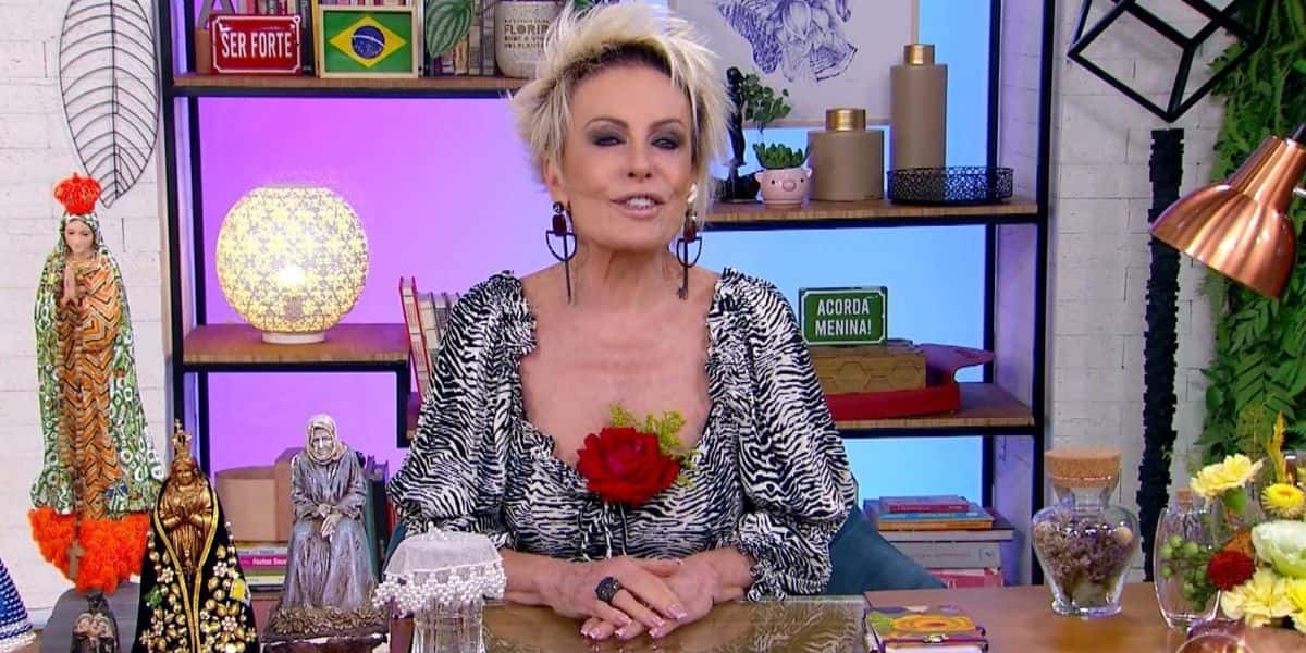 Ana Maria no "Mais Você" (Foto: Reprodução/Globo)