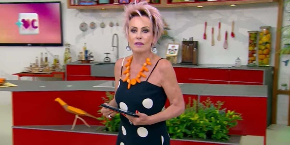 Ana Maria no "Mais Você" (Foto: Reprodução/Globo)