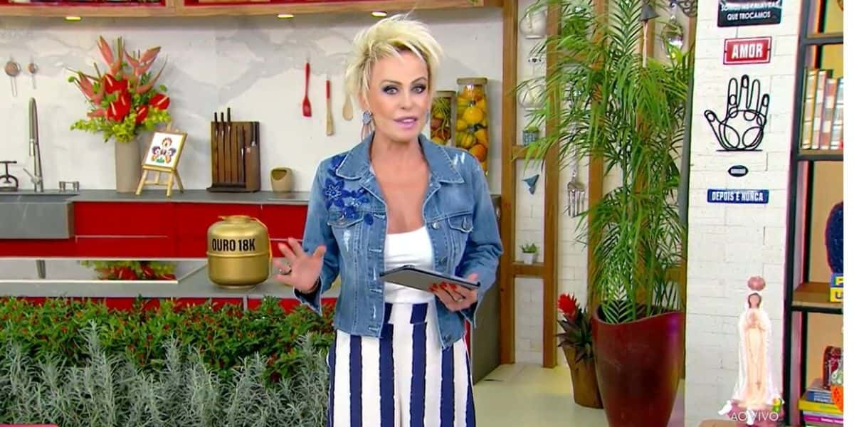 Ana Maria Braga no "Mais Você" (Foto: Reprodução/Globo)