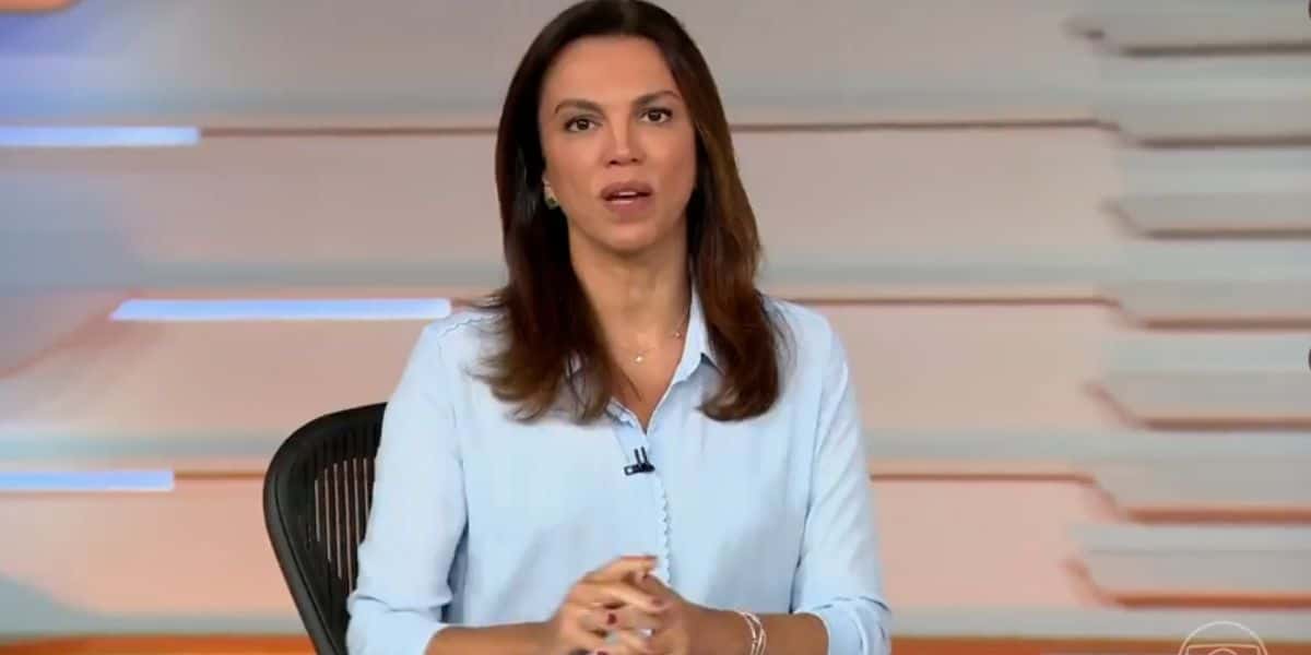 Ana Paula Araújo no Bom Dia Brasil (Foto: Reprodução/Globo)