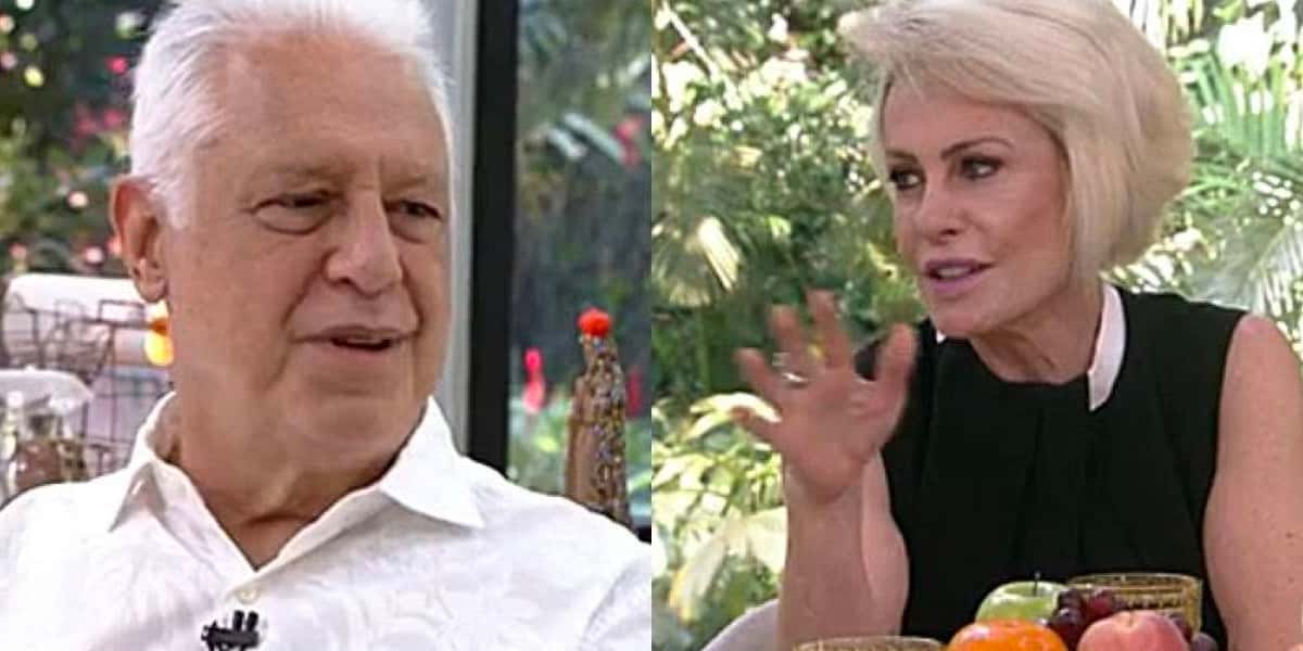 Ana Maria Braga e Manu Gavassi na Globo (Foto: Reprodução)