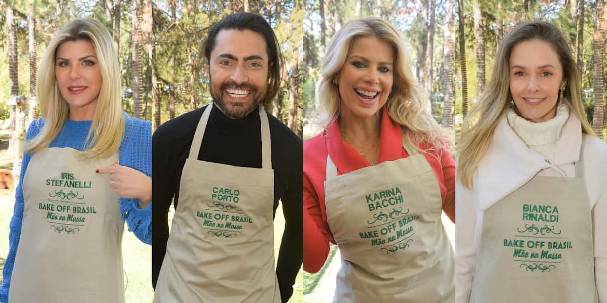 Participantes do Bake Off Brasil 2022 (Fotos: Francisco Cepeda/SBT)
