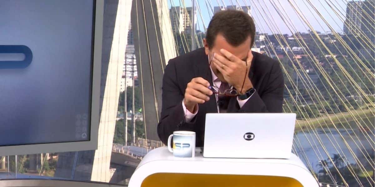 Rodrigo Bocardi no "Bom Dia São Paulo" (Foto: Reprodução/Globo)