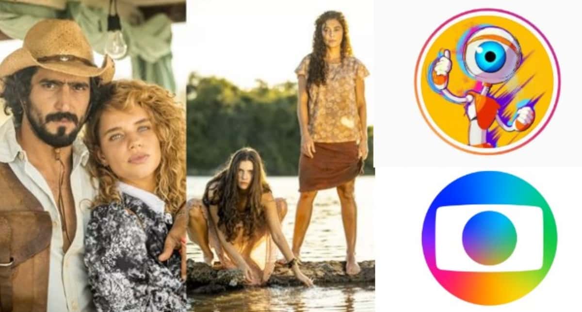 Globo repete estratégia que usou em "Amor de Mãe" e lança "Pantanal" dentro do BBB22 (Foto: Reprodução / Globo / Montagem TV Foco)