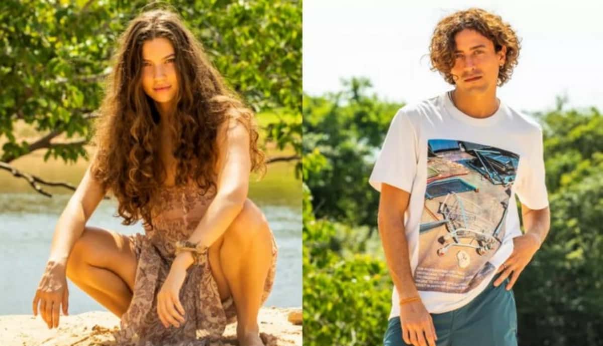 Alanis Guillen e Jesuíta Barbosa farão par romântico em 'Pantanal' (Foto: Reprodução / Globo / João Miguel Júnior)
