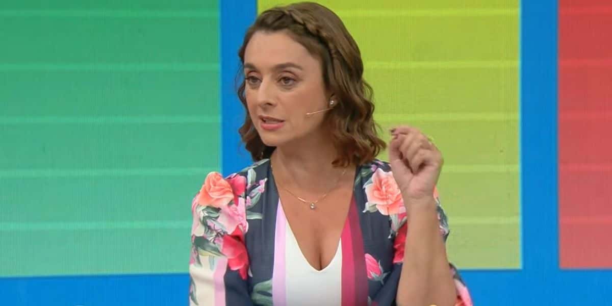 Catia Fonseca no "Melhor da Tarde" (Foto: Reprodução/Band)