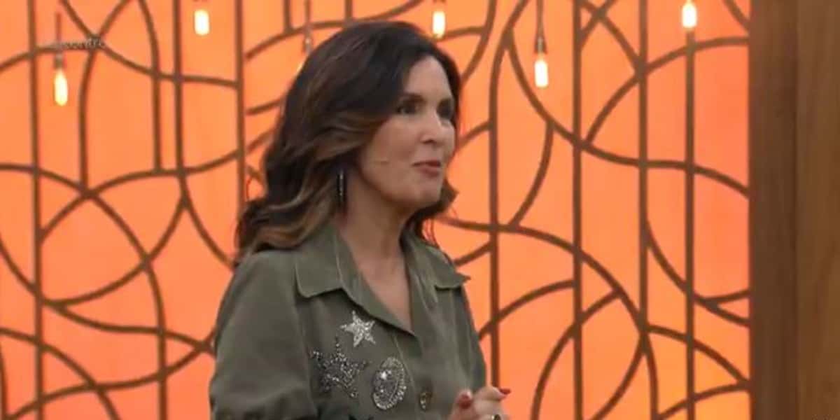 Fátima Bernardes no "Encontro" (Foto: Reprodução/TV Globo)
