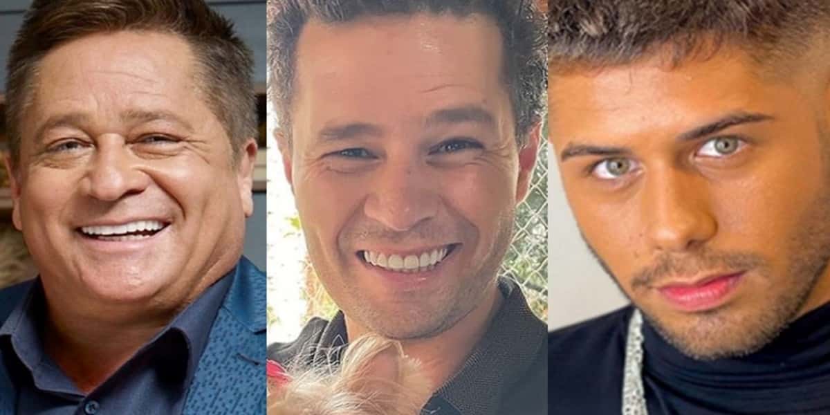 Leonardo, Pedro e Zé Felipe (Montagem)