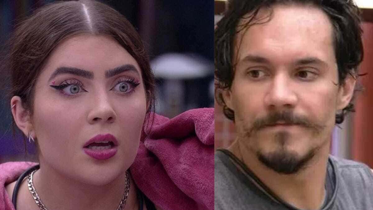 BBB22: Eliezer tenta dormir com Jade Picon e toma invertida (Foto: Reprodução/Montagem)