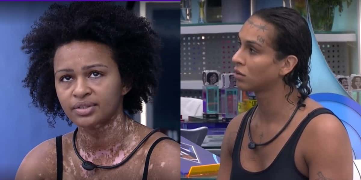 Natália e Linn no BBB22 (Foto: Reprodução)
