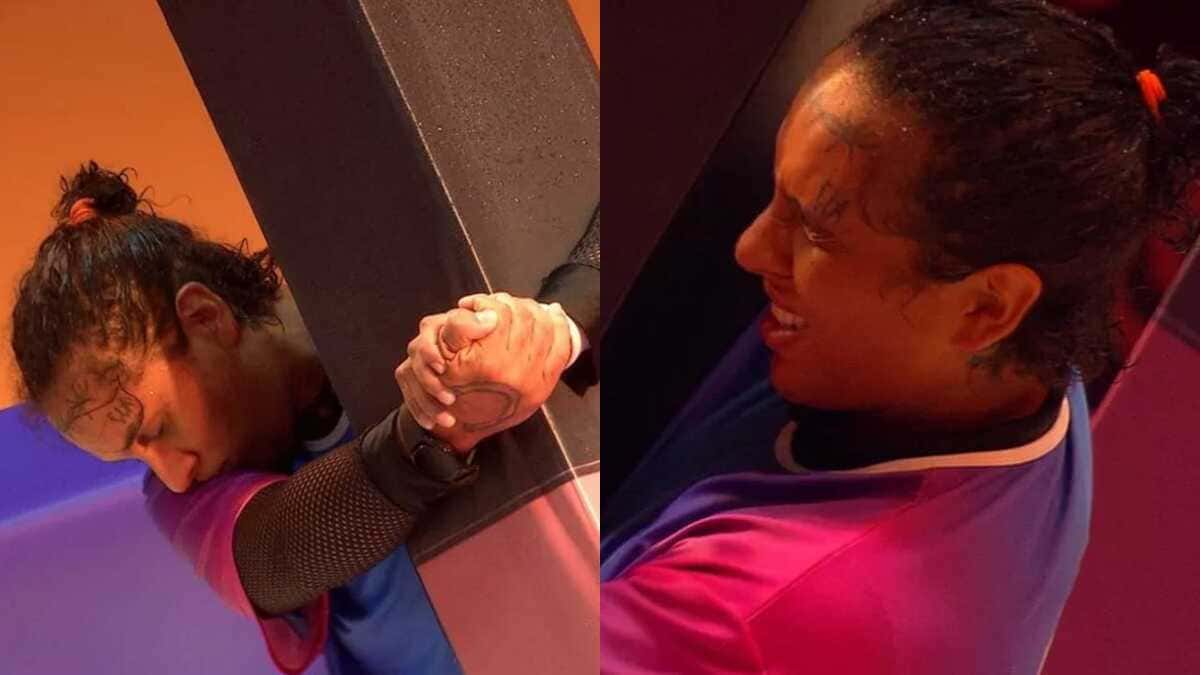 BBB22: Linn da Quebrada na Prova do Líder (Foto: Reprodução/Montagem)