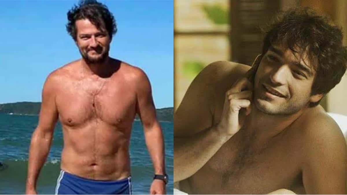 Marcelo Serrado e Humberto Carrão assumem relação (Montagem/ Reprodução Globo)