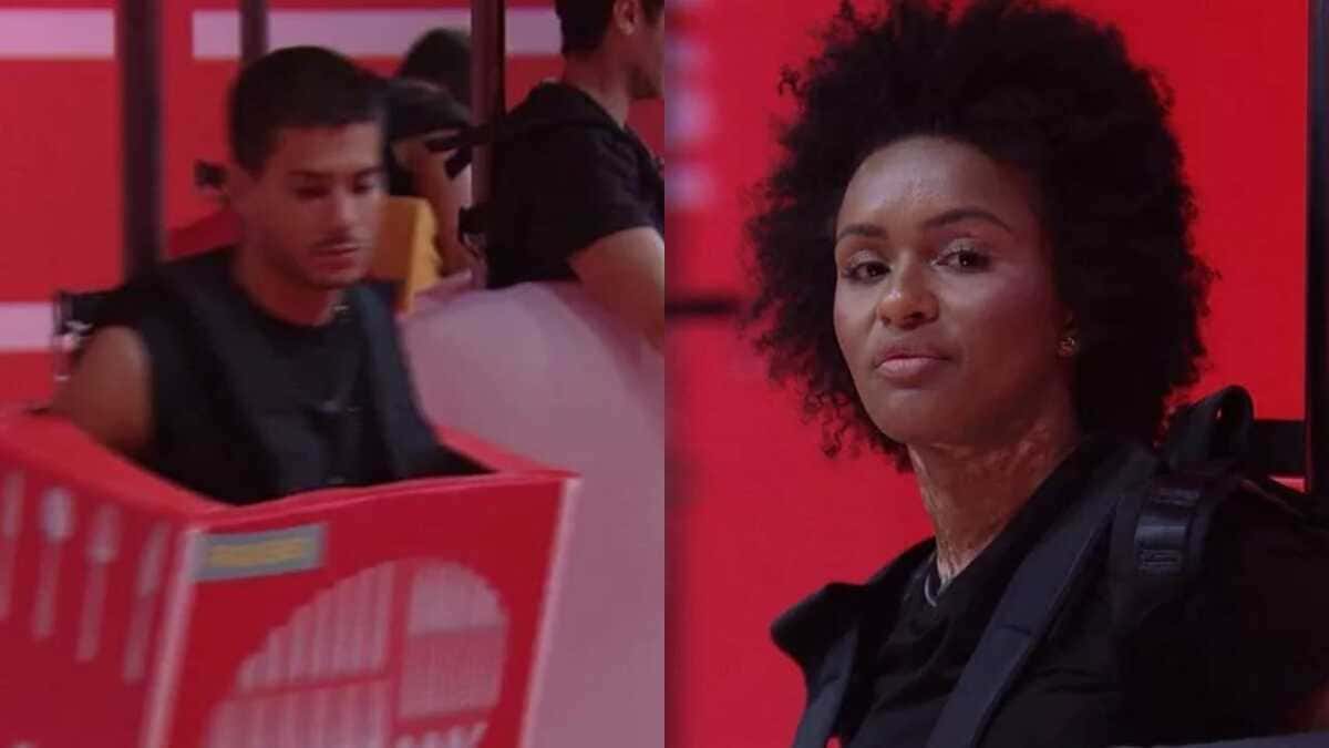 BBB22: Arthur Aguiar não aguenta mais ouvir Natália (Foto: Reprodução/Montagem)