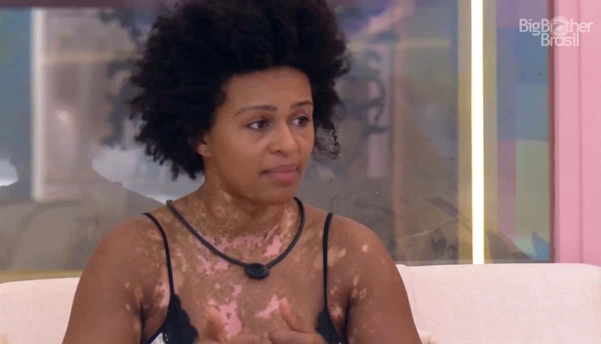 BBB22: Natália desabafa com Linn da Quebrada (Foto: Reprodução)