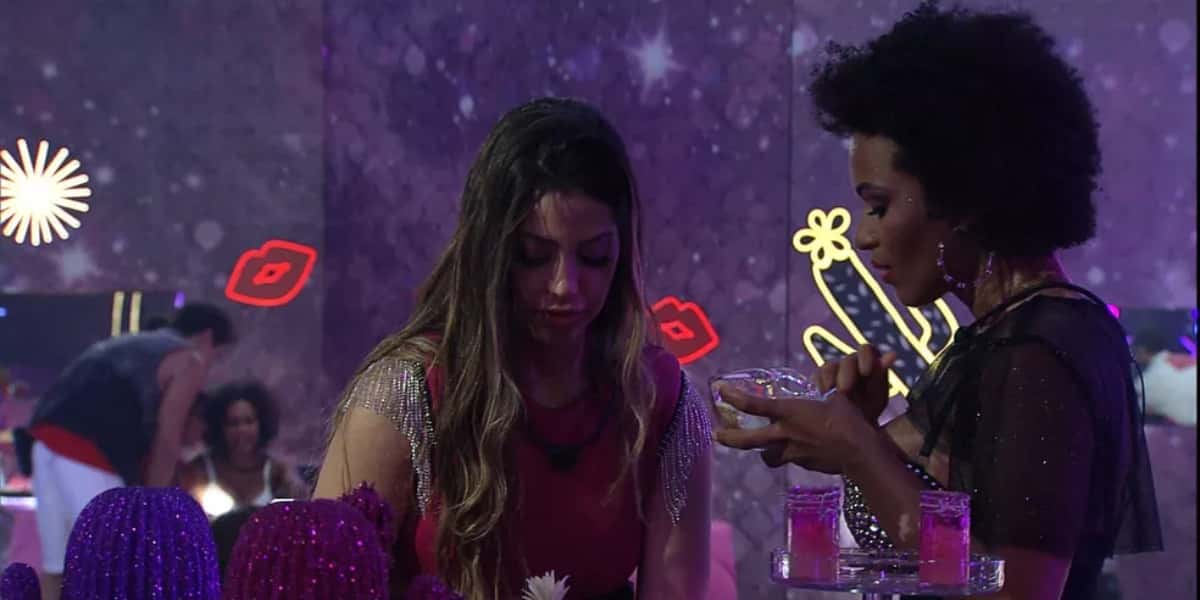 No BBB22, Natália comentou que se sentiu traída por Linn da Quebrada (Foto: Reprodução)