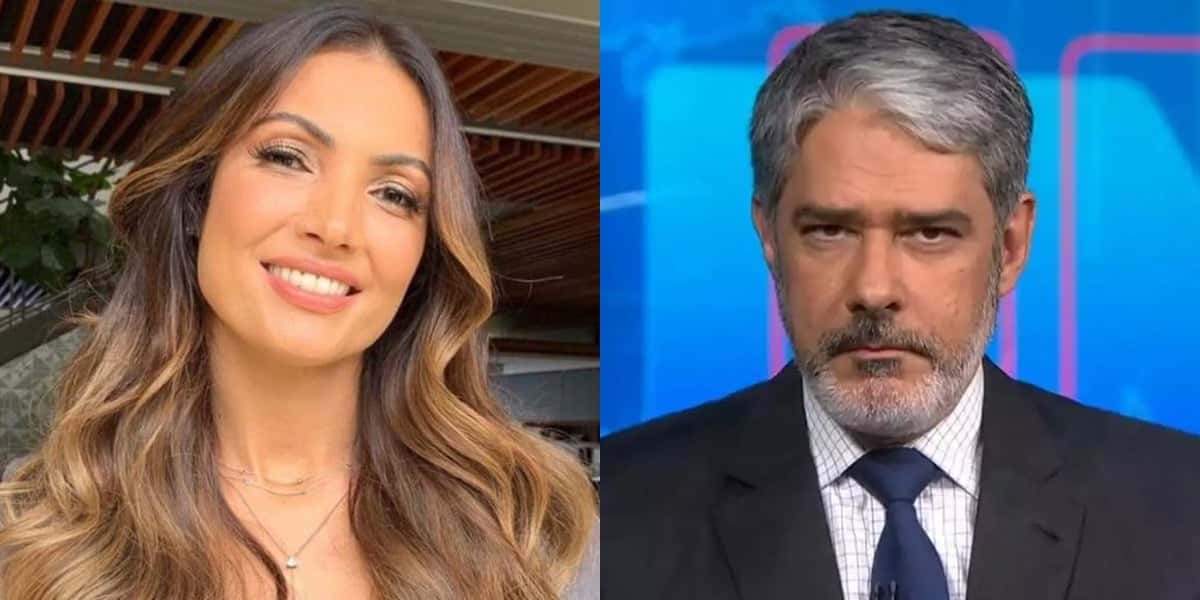 Patrícia Poeta e William Bonner teriam brigado nos bastidores do "Jornal Nacional" (Foto: Reprodução/Instagram/TV Globo)