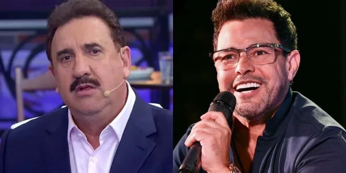 Ratinho se revoltou com a atitude de Zezé Di Camargo (Foto: Reprodução)