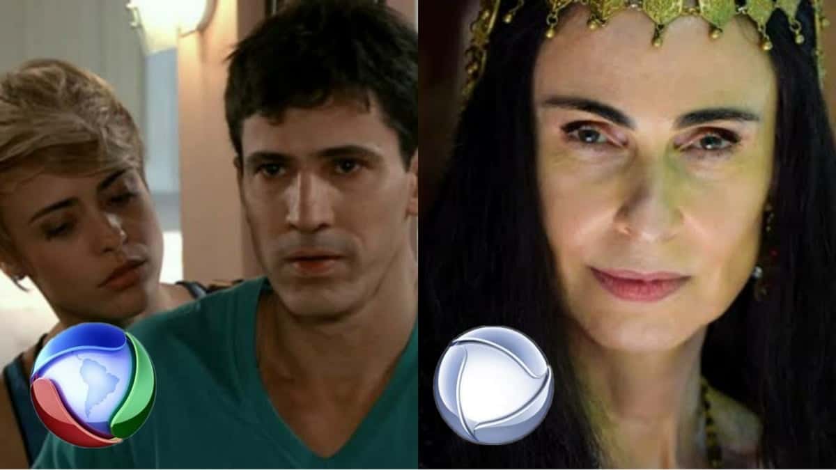 Dramaturgia da Record TV antes e atualmente com a produção de "Reis" (Montagem)