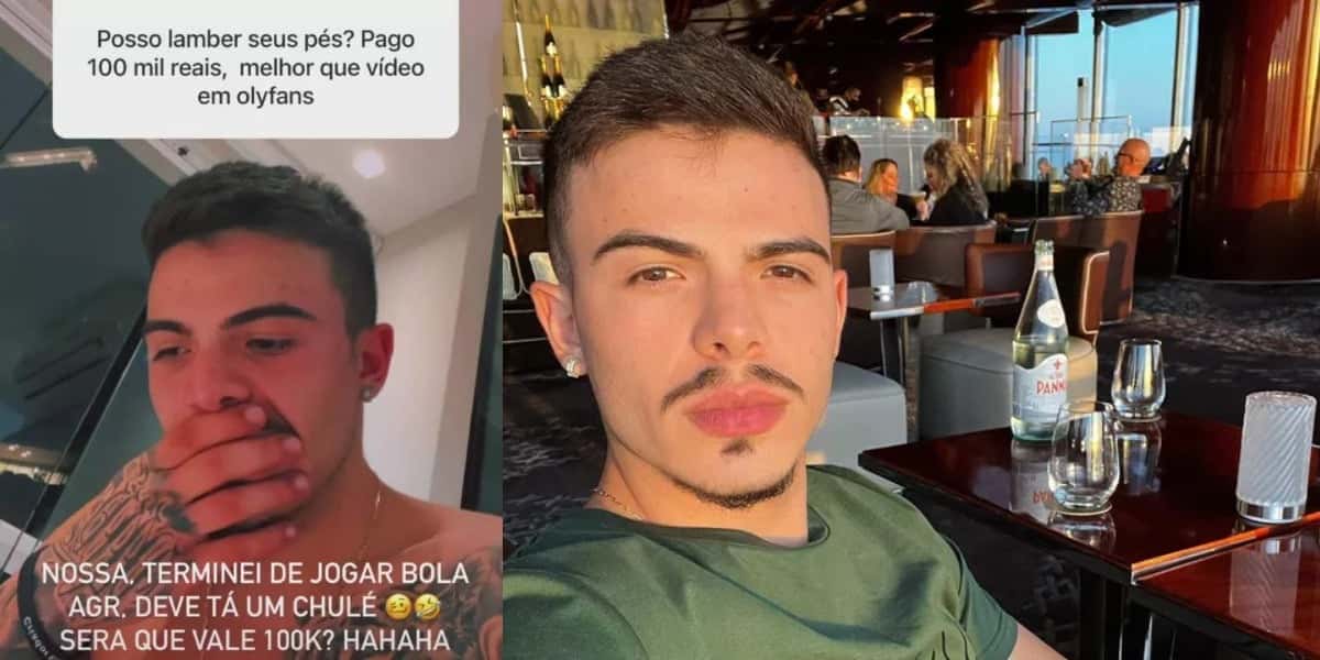 Thomaz Costa, ator de "Carrossel", chocou com vídeo íntimo (Foto: Reprodução/Instagram)