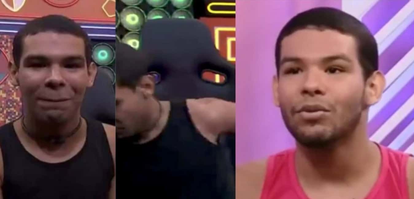 BBB22: Vyni se justifica após tombos 'forçados' no ao vivo: "Atrapalhado" (Foto: Reprodução / Globoplay)