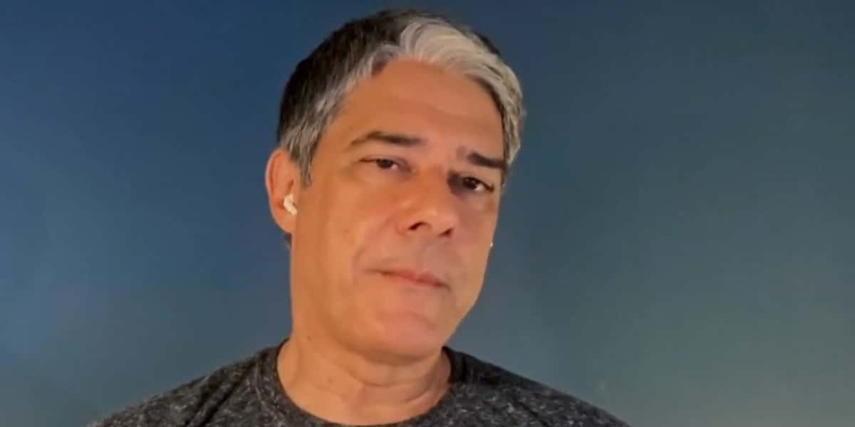 William Bonner foi exposto por ex-cozinheira (Foto: Reprodução / TV Globo)